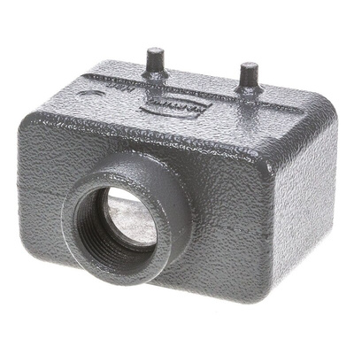 HARTING Han B Heavy Duty Power Connector Hood, PG16 Thread