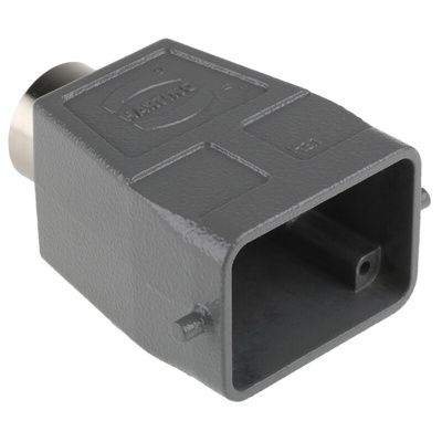 HARTING Han B Heavy Duty Power Connector Hood, PG21 Thread