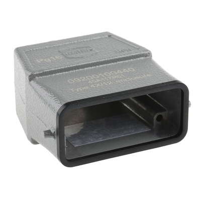 HARTING Han A Heavy Duty Power Connector Hood, PG16 Thread