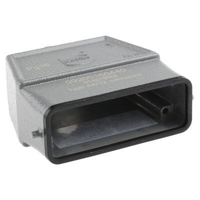 HARTING Han A Heavy Duty Power Connector Hood, PG16 Thread