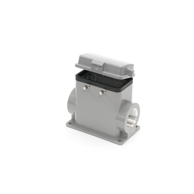 RS PRO Heavy Duty Power Connector Housing, PG21 x 2 Thread