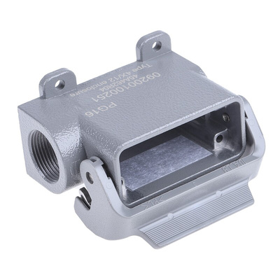 HARTING Han A Heavy Duty Power Connector Housing, 1 Contacts