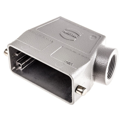 HARTING Han B Heavy Duty Power Connector Hood, PG21 Thread