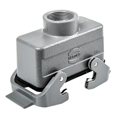 HARTING Han B Heavy Duty Power Connector Hood, PG21 Thread