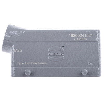 HARTING Han B Heavy Duty Power Connector Hood, M25 Thread