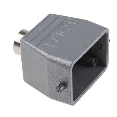 Epic Contact H-BE Heavy Duty Power Connector Hood, 6 Contacts, M20 Thread