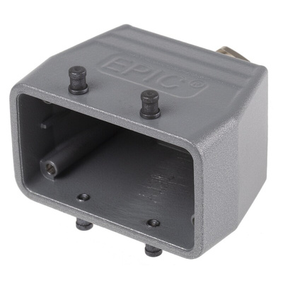 Epic Contact H-BE Heavy Duty Power Connector Hood, 10 Contacts, M20 Thread