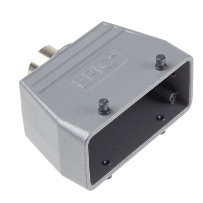 Epic Contact H-BE Heavy Duty Power Connector Hood, 16 Contacts, M25 Thread