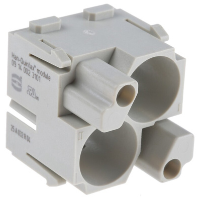 HARTING Han-Modular Heavy Duty Power Connector Housing, 2 Contacts