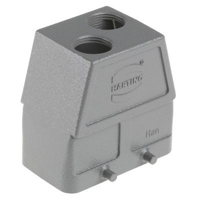 HARTING Han B Heavy Duty Power Connector Hood, M20 x 2 Thread