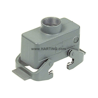 HARTING Han B Heavy Duty Power Connector Hood, M25 Thread