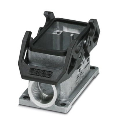 Phoenix Contact HC-STA-B10-SLWD-2SSM20-ELC-AL Heavy Duty Power Connector Housing, M20 Thread