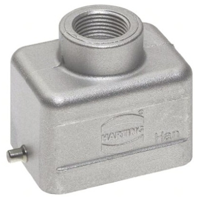 HARTING Han EMC Heavy Duty Power Connector Hood, M20 x 1.5 Thread