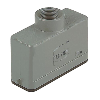 HARTING Han A Heavy Duty Power Connector Hood, PG16 Thread