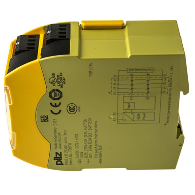 Pilz PNOZsigma Series Output Module, 0 Inputs, 5 Outputs, 24 V dc, 4NO/1NC