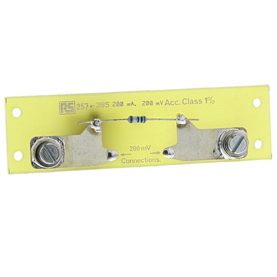 HOBUT Shunt, 200 mA Max, 200mV Output, ±1 % Accuracy