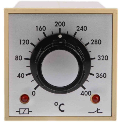 Tempatron On/Off Temperature Controller, 48 x 48mm, 110 → 240 V ac Supply Voltage