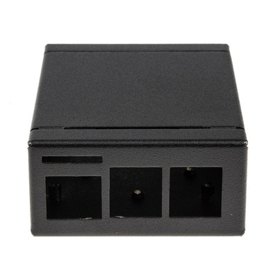 nVent – Schroff Metal Case for use with Raspberry Pi 2, Raspberry Pi 3 in Black