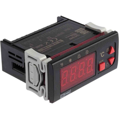 RS PRO Panel Mount On/Off Temperature Controller, 77 x 35mm 1 Input, 1 Output Relay, 230 V ac Supply Voltage