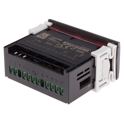 RS PRO Panel Mount On/Off Temperature Controller, 77 x 35mm 1 Input, 2 Output Relay, 24 V ac/dc Supply Voltage