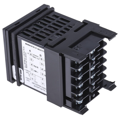 RS PRO Panel Mount PID Temperature Controller, 48 x 48mm, 2 Output Relay, SSR, 110 → 240 V ac Supply Voltage