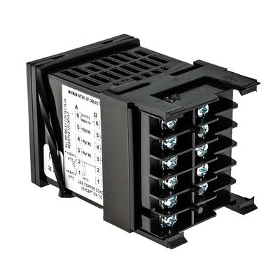 RS PRO Panel Mount PID Temperature Controller, 48 x 48mm, 3 Output Relay, 24 V ac/dc Supply Voltage
