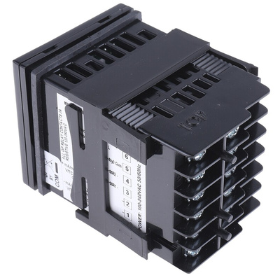 RS PRO Panel Mount PID Temperature Controller, 48 x 48mm, 3 Output Relay, SSR, 110 → 240 V ac Supply Voltage