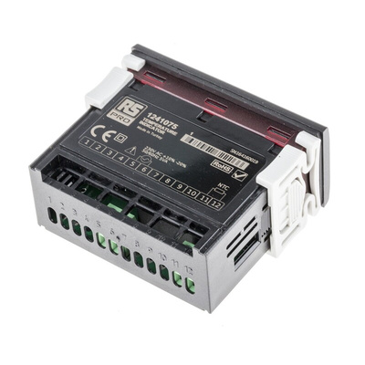 RS PRO Panel Mount Temperature Indicator, 77 x 35mm 1 Input, 230 V ac Supply Voltage