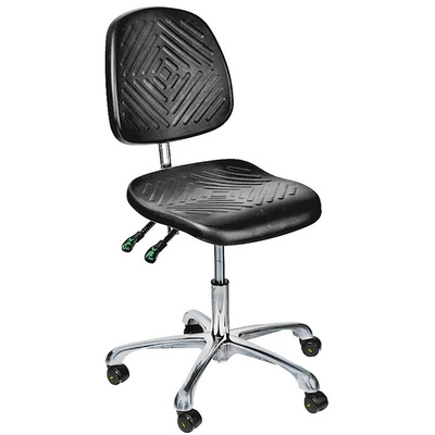 RS PRO Fabric Lab Chair Grey