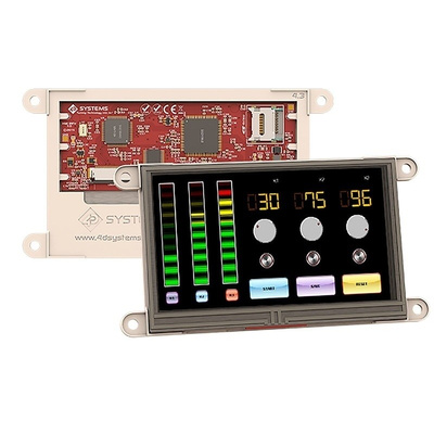 4D Systems, gen4 4.3in Arduino Compatible Display with Resistive Touch Screen