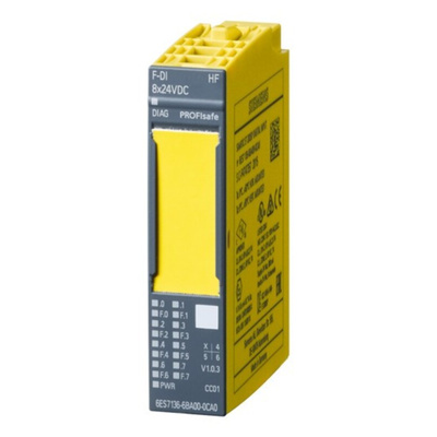 Siemens SIMATIC ET Series Input/Output Module, 8 Inputs, 8 Outputs, 24 V