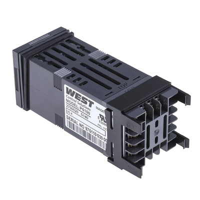 West Instruments P6100 PID Temperature Controller, 48 x 48 (1/16 DIN)mm, 1 Output Linear, 24 → 48 V ac/dc Supply