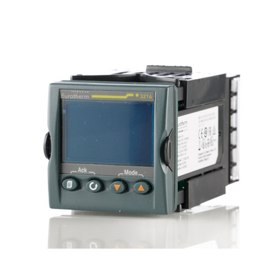 Eurotherm 3216 PID Temperature Controller, 48 x 48 (1/16 DIN)mm, 3 Output Analogue, Changeover Relay, Logic, Relay, 85