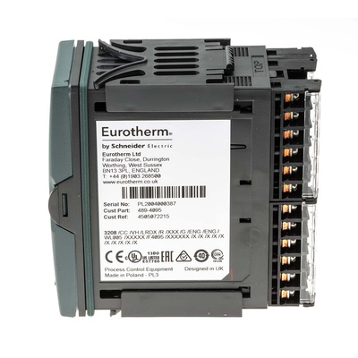 Eurotherm 3208 PID Temperature Controller, 96 x 48 (1/8 DIN)mm, 4 Output Analogue, Changeover Relay, Logic, Relay, 85