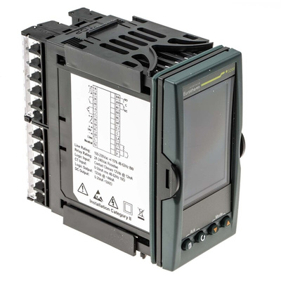 Eurotherm 3208 PID Temperature Controller, 96 x 48 (1/8 DIN)mm, 4 Output Analogue, Changeover Relay, Logic, Relay, 85