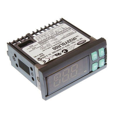 Carel IR33 On/Off Temperature Controller, 76.2 x 34.2mm, 12 → 24 V ac Supply Voltage