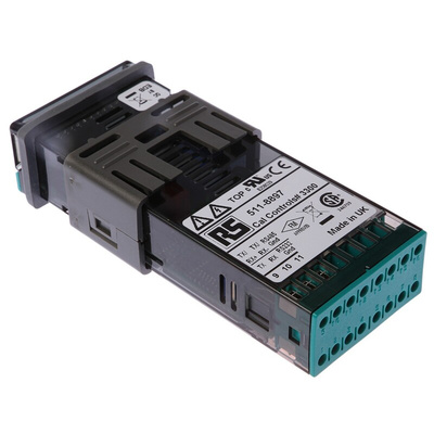 CAL 3300 PID Temperature Controller, 2 Output Relay, SSD, 12 → 24 V ac/dc Supply Voltage