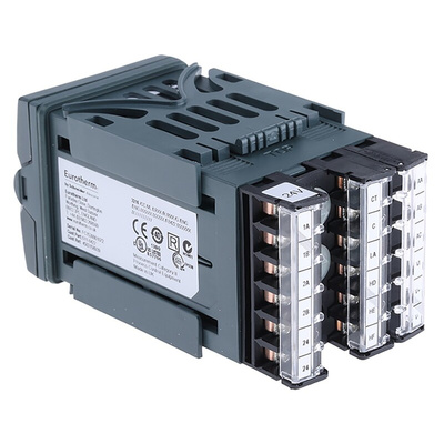 Eurotherm 3216 PID Temperature Controller, 48 x 48 (1/16 DIN)mm, 3 Output Changeover Relay, Logic, Relay, 24 V ac/dc