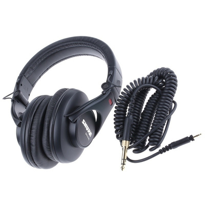 Shure SRH440 3.5 mm Plug Over Ear (Circumaural) Closed Back Headphones, Cable Length 3m