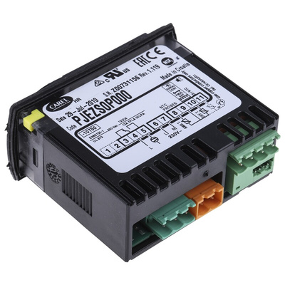 Carel PJ Easy On/Off Temperature Controller, 36 x 81mm, 230 V ac Supply Voltage