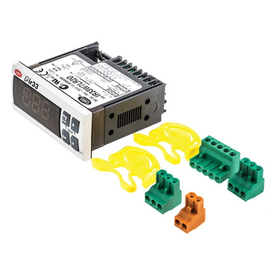 Carel IR33 Panel Mount PID Temperature Controller, 76.2 x 34.2mm, 2 Output Relay, 12 → 24 V ac, 12 → 30 V