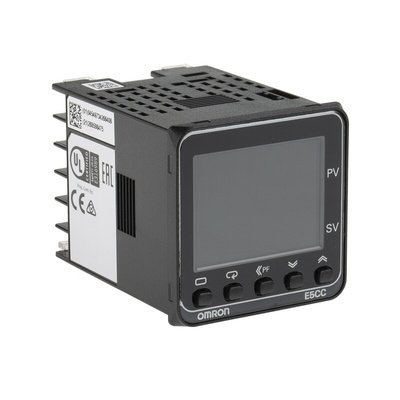 Omron E5CC PID Temperature Controller, 48 x 48mm, 1 Output Relay, 24 V ac/dc Supply Voltage