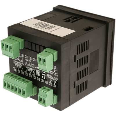 RS PRO Panel Mount PID Temperature Controller, 72 x 72mm, 3 Output SSR, 230 V ac Supply Voltage ON/OFF, PID Controller
