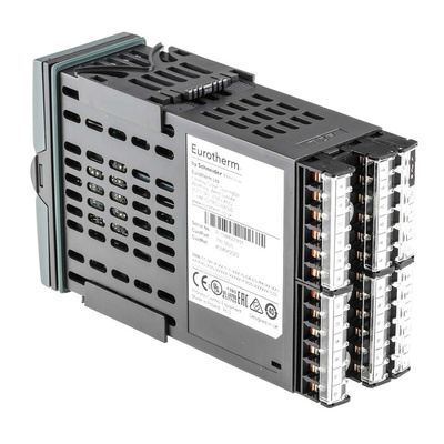 Eurotherm 3508 PID Temperature Controller, 48 x 96mm, 6 Output Analogue, Changeover Relay, Logic, Relay, 85 →