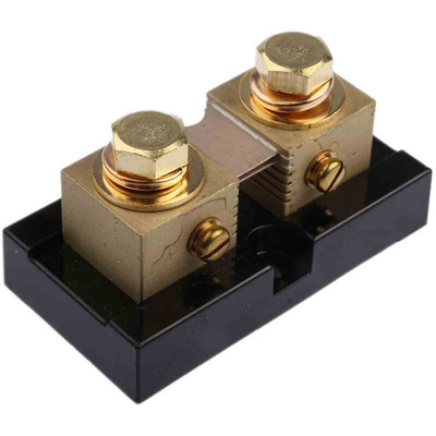 Murata Power Solutions Brass-Ended Shunt, 200 A Max, 50mV Output, ±0.25 % Accuracy