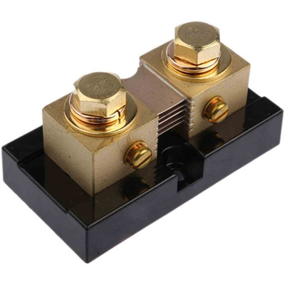 Murata Power Solutions Brass-Ended Shunt, 500 A Max, 50mV Output, ±0.25 % Accuracy