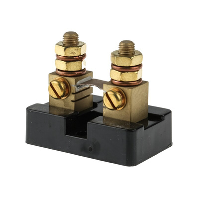 Murata Power Solutions Brass-Ended Shunt, 100 A Max, 100mV Output, ±0.25 % Accuracy