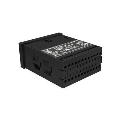 RS PRO 1/8 DIN (H) On/Off Temperature Controller, 48 x 96mm 1 Input, 2 Output Relay, 100 → 240 V ac Supply