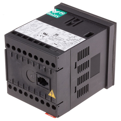 RS PRO 1/8 DIN On/Off Temperature Controller, 72 x 72mm 1 Input, 2 Output Relay, 24 V ac/dc Supply Voltage