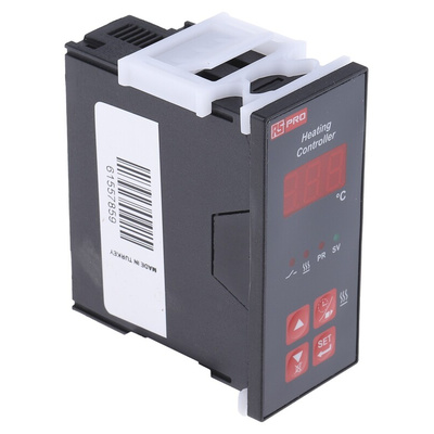 RS PRO 1/16 DIN On/Off Temperature Controller, 35 x 77mm 1 Input, 1 Output SSR, 230 V ac Supply Voltage